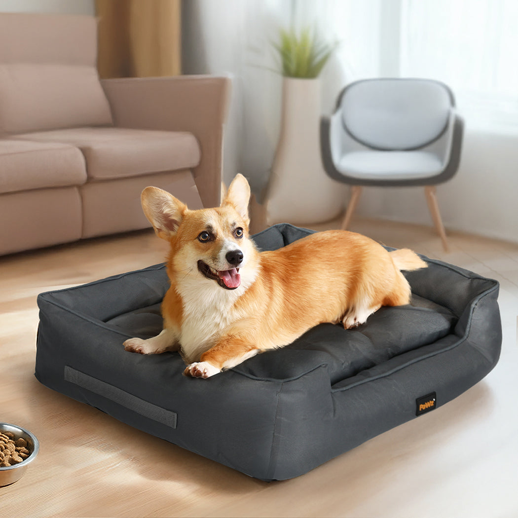 Pawz Waterproof Pet Dog Calming Bed-1894516781129797638