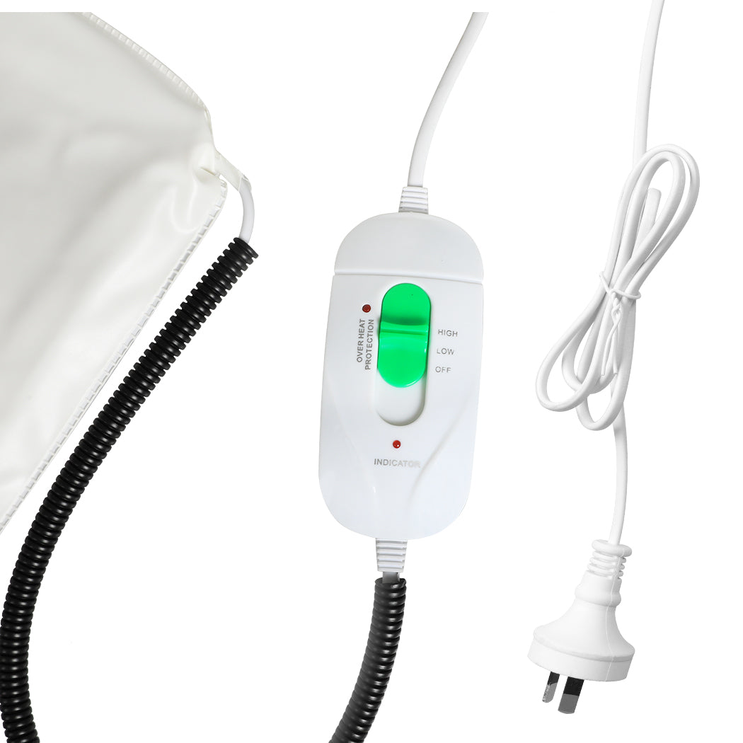 PaWz Electric Pet Heater Bed Heated L Blue Large-1864184526494896133