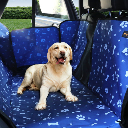 PaWz Pet Back Car Seat Cover Hammock Blue-1910112977055518726