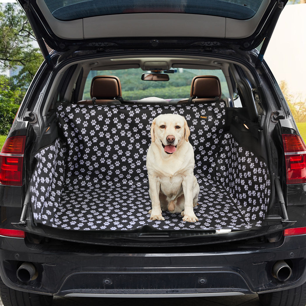 PaWz Pet Boot Car Seat Cover Hammock Black-1910112977269428231