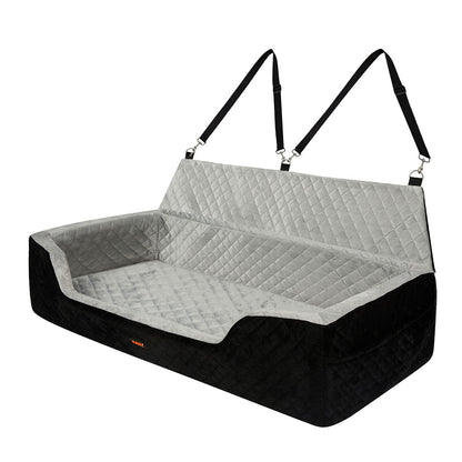 Pawz Dog Car Booster Seat Belt Pet Safe Protector Travel Bed-1894516806220124160