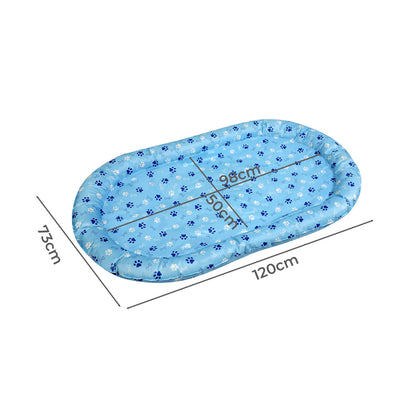 Pawz Pet Cooling Mat XL Blue-1894516779716317186