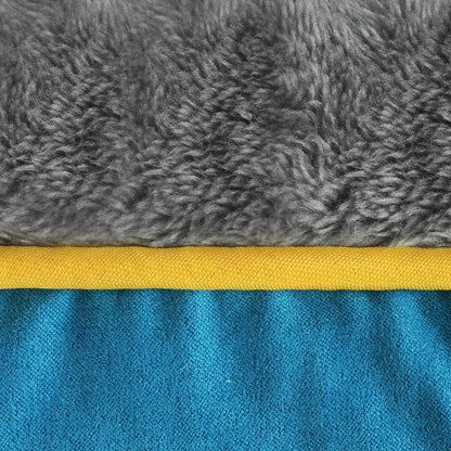 PaWz Electric Pet Heater Bed Heated L Blue Large-1864184526494896131