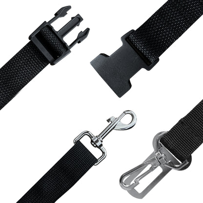 PaWz Dog Car Booster Seat Belt Pet Backrest Grey-1886651029483819013