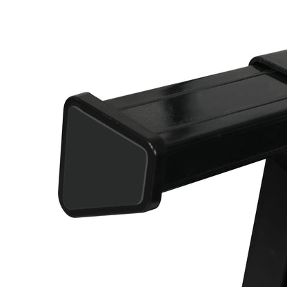 Close-up of PaWz FlexiFeast Duo leg showing reinforced plastic build and anti-slip foot base